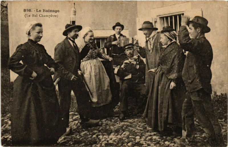 Carte postale ancienne Le Rainage