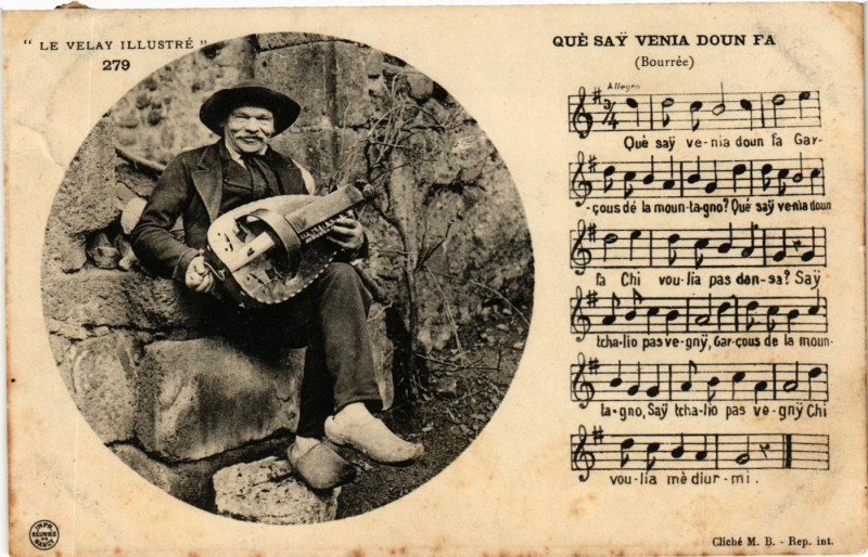 Carte postale ancienne Que Say Venia Doun Fa
