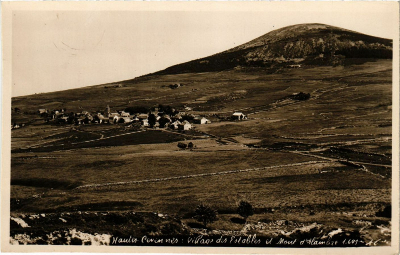 Carte postale ancienne Village des Estables