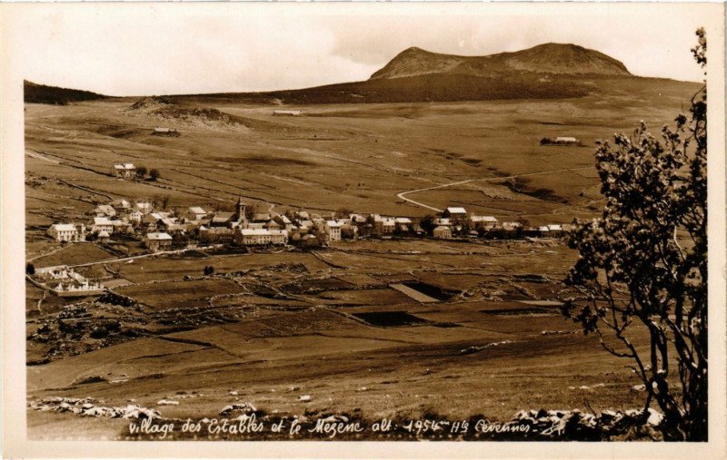 Carte postale ancienne Village des Estables