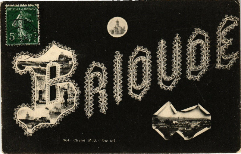 Carte postale ancienne Brioude à Brioude