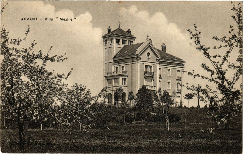 Carte postale ancienne Arvant - Ville Mezire
