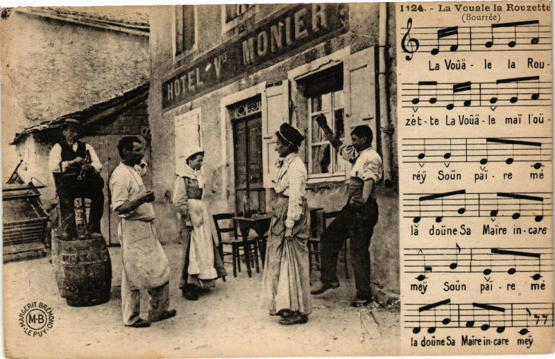 Carte postale ancienne La Vouale la Rouzette
