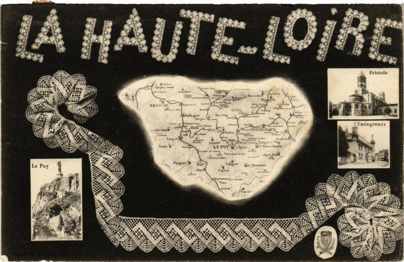 Carte postale ancienne La Haute - Loire