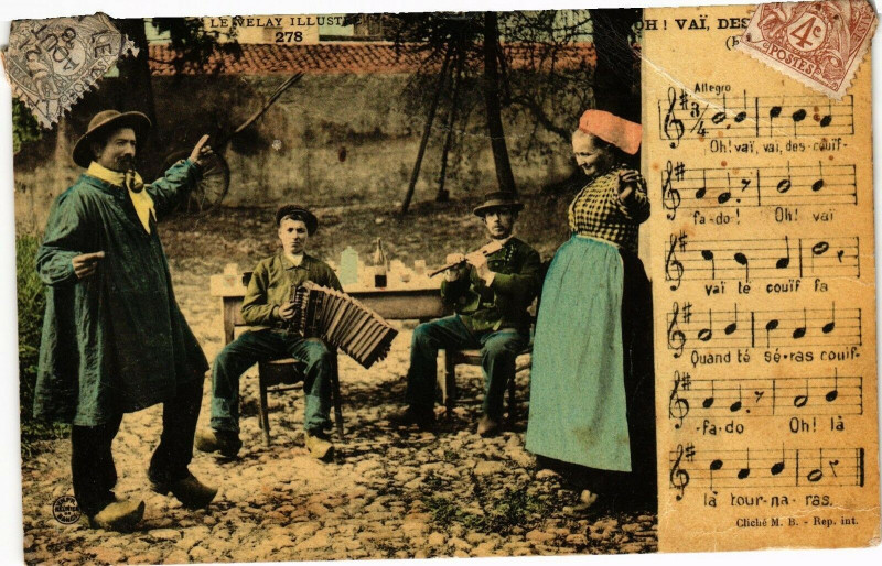 Carte postale ancienne Oh ! Vai descouiffado