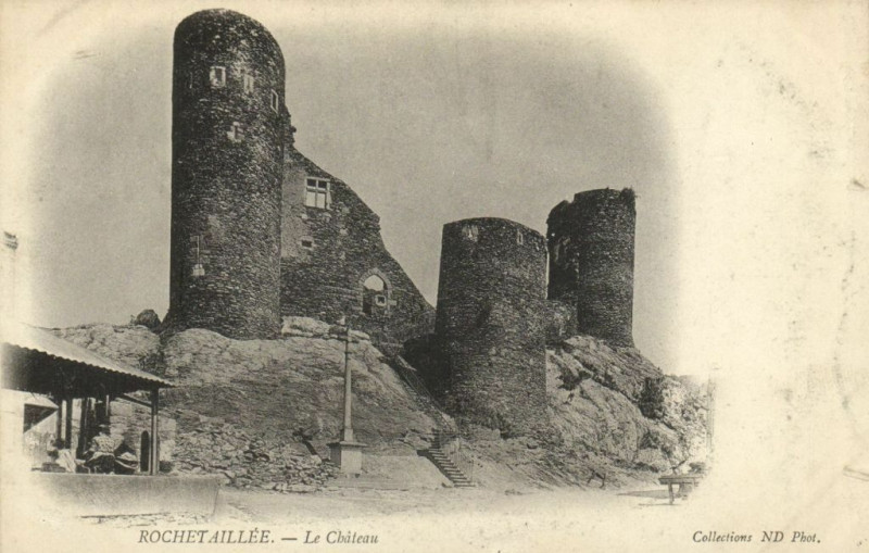 Carte postale ancienne RochetAillée - Le Chateau