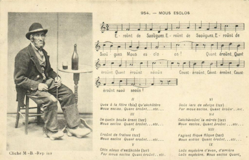 Carte postale ancienne Mous Esclos