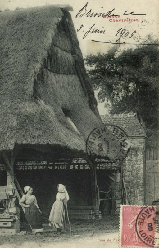 Carte postale ancienne Shenes Ghampetes Coin de Fe