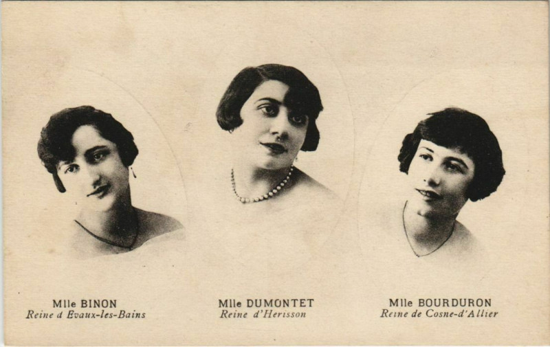 Carte postale ancienne Portraits des Reines
