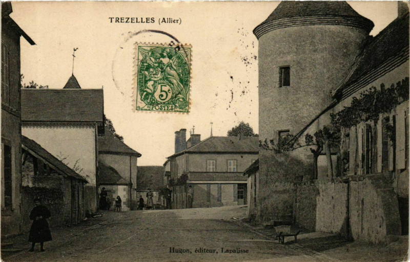 Carte postale ancienne Trezelles à Trézelles
