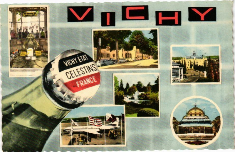 Carte postale ancienne Vichy à Vichy