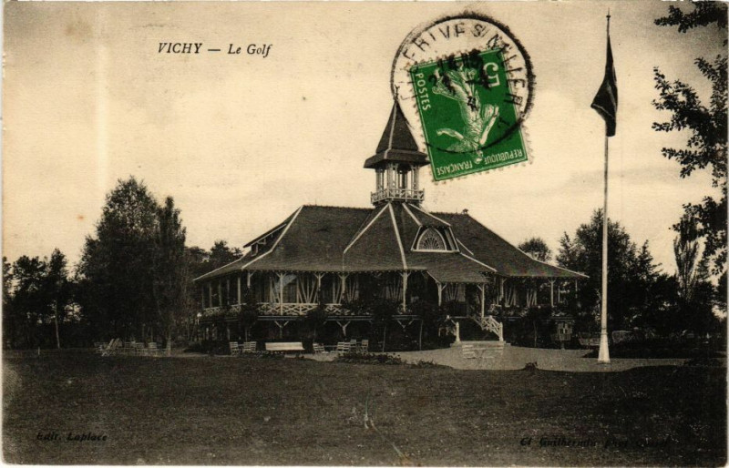Carte postale ancienne Vichy Le Golf à Vichy