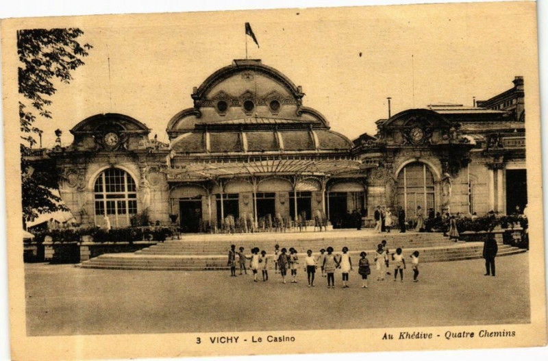 Carte postale ancienne Vichy Le Casino à Vichy
