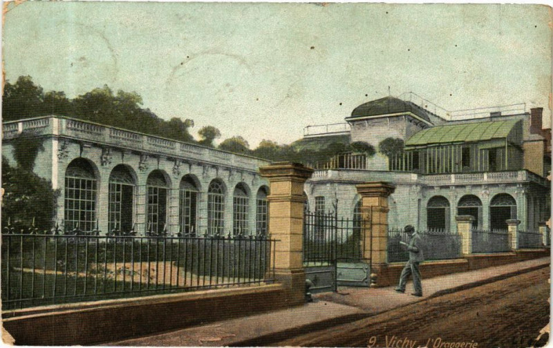 Carte postale ancienne Vichy L'Orangerie à Vichy