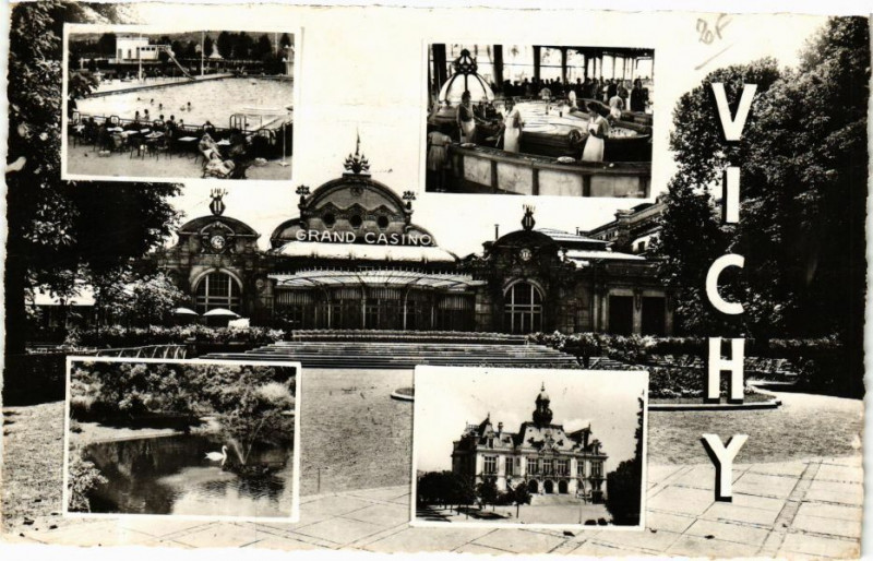 Carte postale ancienne Vichy à Vichy