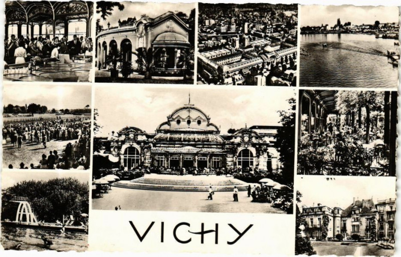 Carte postale ancienne Vichy à Vichy