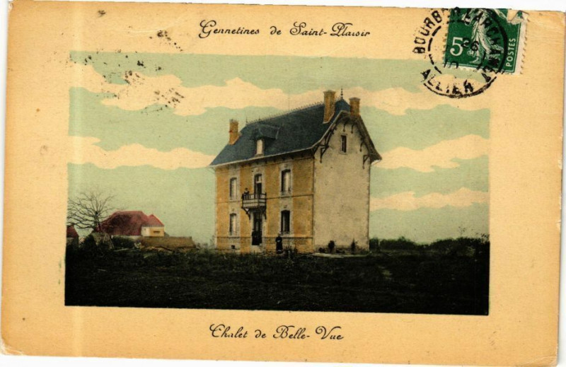 Carte postale ancienne Chalet de Belle-Vue