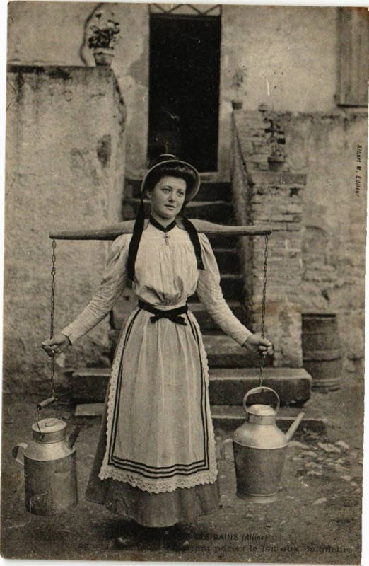 Carte postale ancienne Neris-les-Bains à Néris-les-Bains