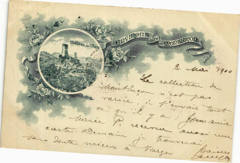 Carte postale ancienne Environs de Montlucon à Montluçon