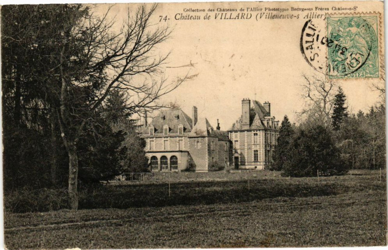 Carte postale ancienne Chateau de Villard