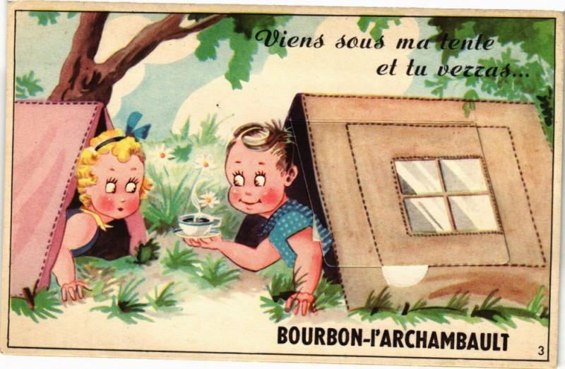 Carte postale ancienne Bourbon-l'Archambault à Bourbon-l'Archambault