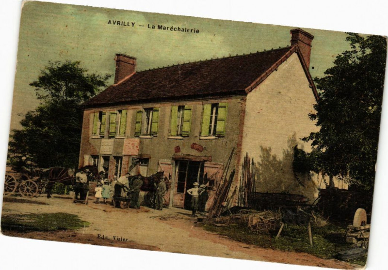 Carte postale ancienne Avrilly-La Maréchalerie à Avrilly