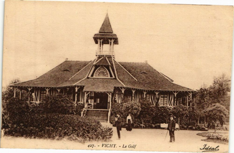 Carte postale ancienne Vichy - Le Golf à Vichy