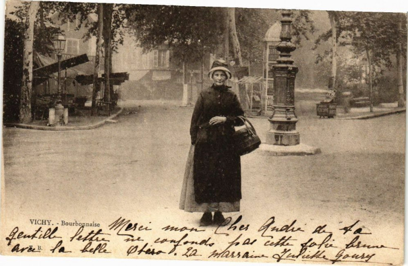 Carte postale ancienne Vichy - Boubonnaise à Vichy