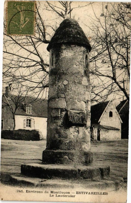 Carte postale ancienne Environs de Montlucon - Estivareilles - Le Lanternier à Montluçon