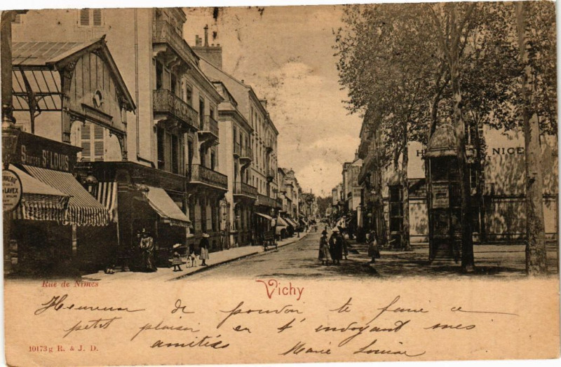 Carte postale ancienne Vichy à Vichy