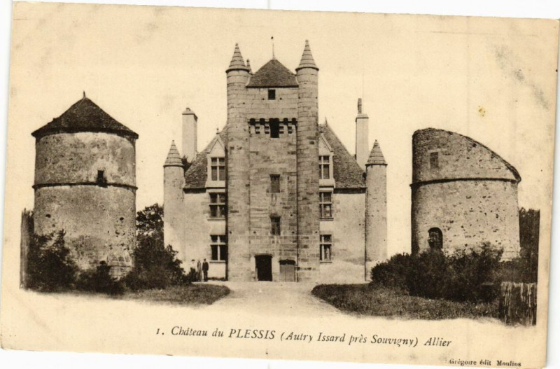 Carte postale ancienne Chateau du Plessis