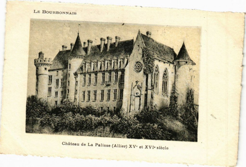 Carte postale ancienne Chateau de Lapalisse à Lapalisse