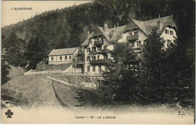 Carte postale ancienne Le Lioran France