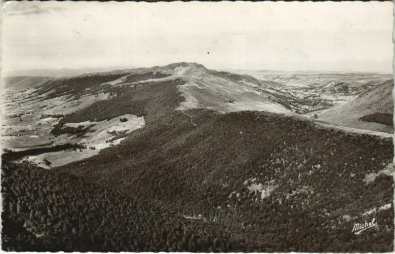 Carte postale ancienne Puy Mary Montagnes du Limon France
