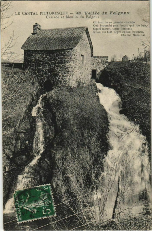 Carte postale ancienne Vallee du Falgoux France