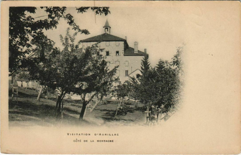 Carte postale ancienne Aurillac cote de la Montagne France à Aurillac