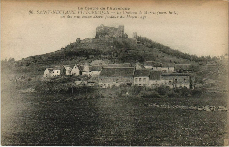 Carte postale ancienne Chateau de Murols France