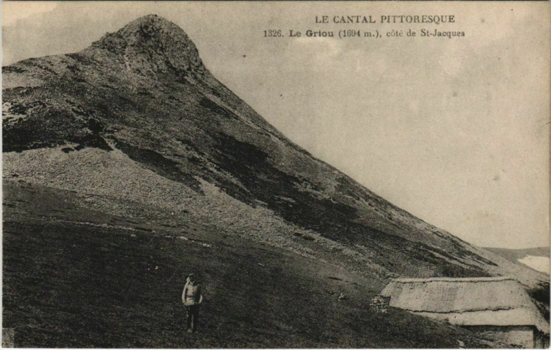 Carte postale ancienne Le Griou cote de Saint-Jacques France