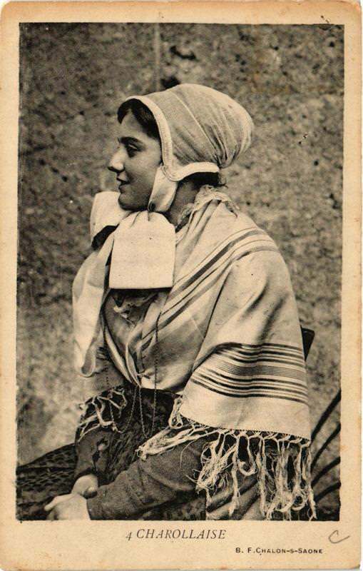 Carte postale ancienne Charollaise