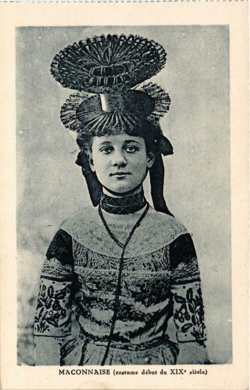 Carte postale ancienne Maconnaise