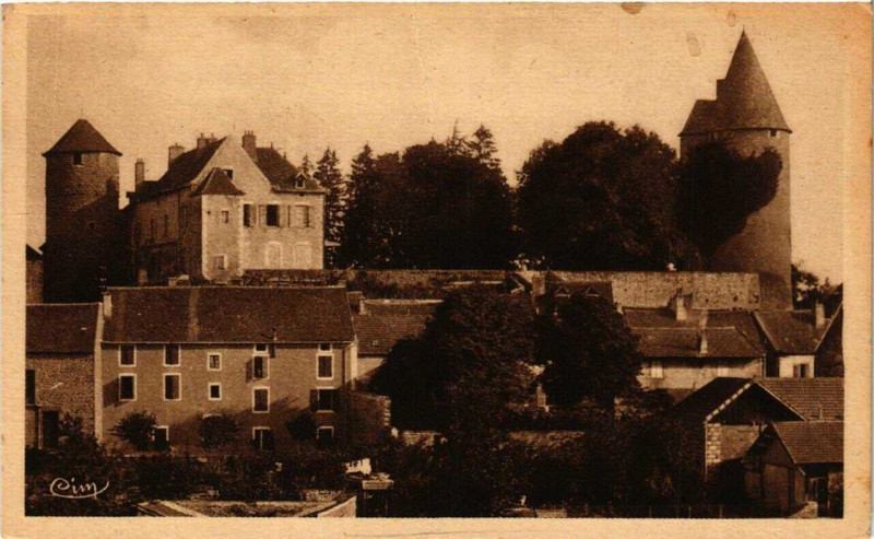 Carte postale ancienne Charolles Le Chateau à Charolles