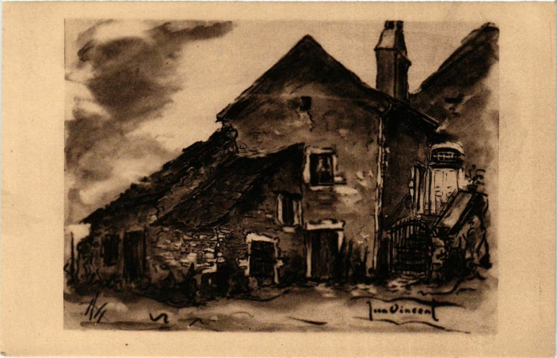 Carte postale ancienne Nantoux Commune de Chassey par Chagny France à Chagny