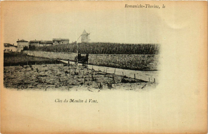 Carte postale ancienne Clos du Moulin a Vent France