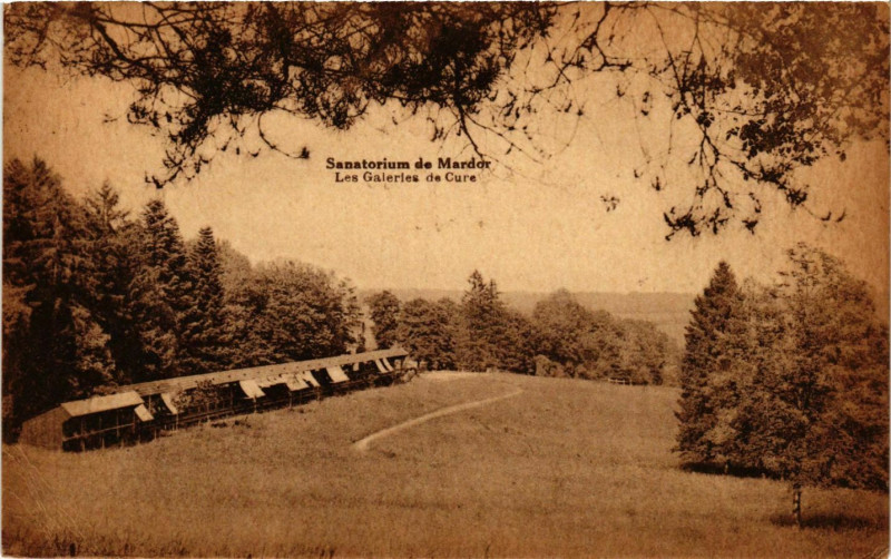 Carte postale ancienne Sanatorium de Mardor France
