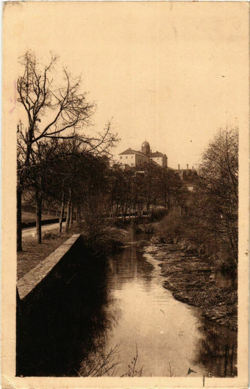 Carte postale ancienne Charolles Un Coin de la Semence France à Charolles