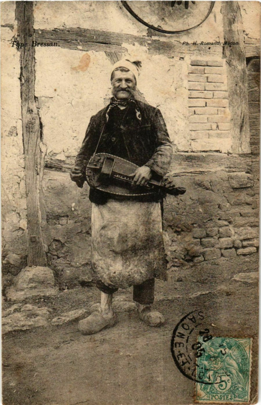 Carte postale ancienne Type Bressan France