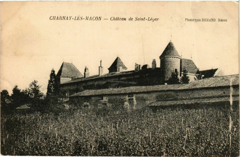Carte postale ancienne Château de Saint-Léger à Charnay-lès-Mâcon