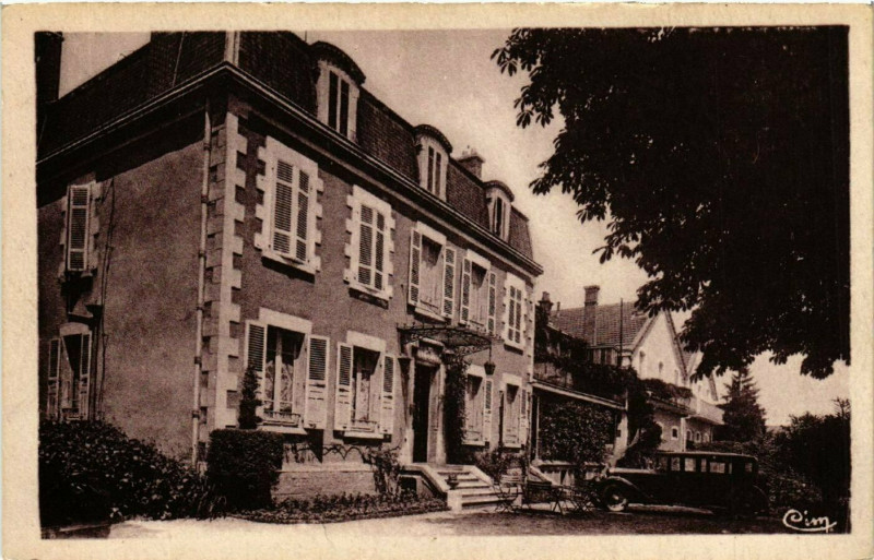 Carte postale ancienne Pontanevaux - Maison Thorin