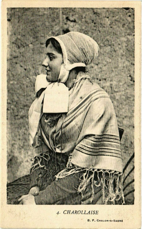 Carte postale ancienne Charollaise