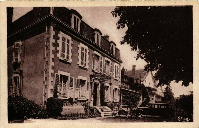 Carte postale ancienne Pontanevaux - Maison Thorin